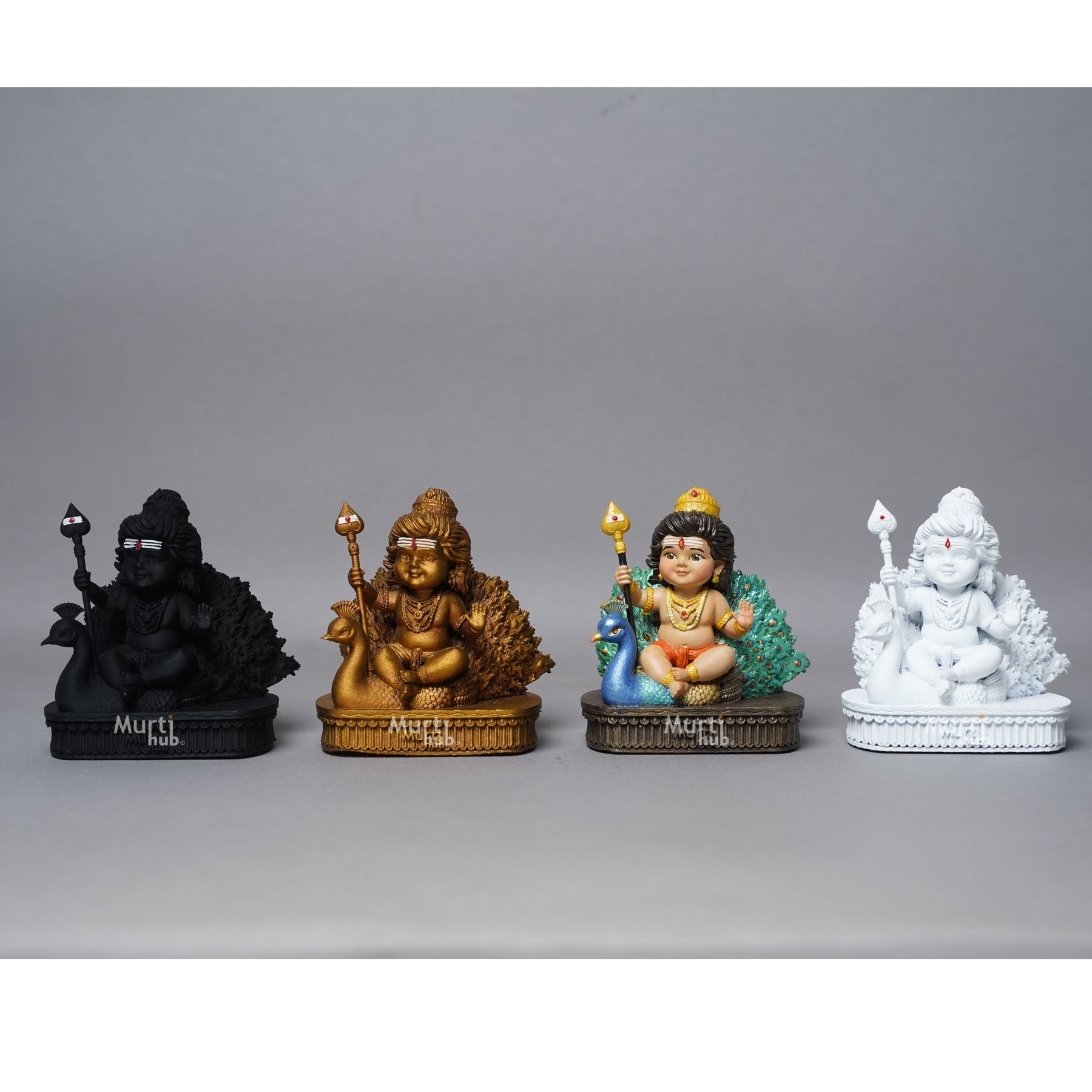 Baal Murugan – The Divine Protector Hand Painted