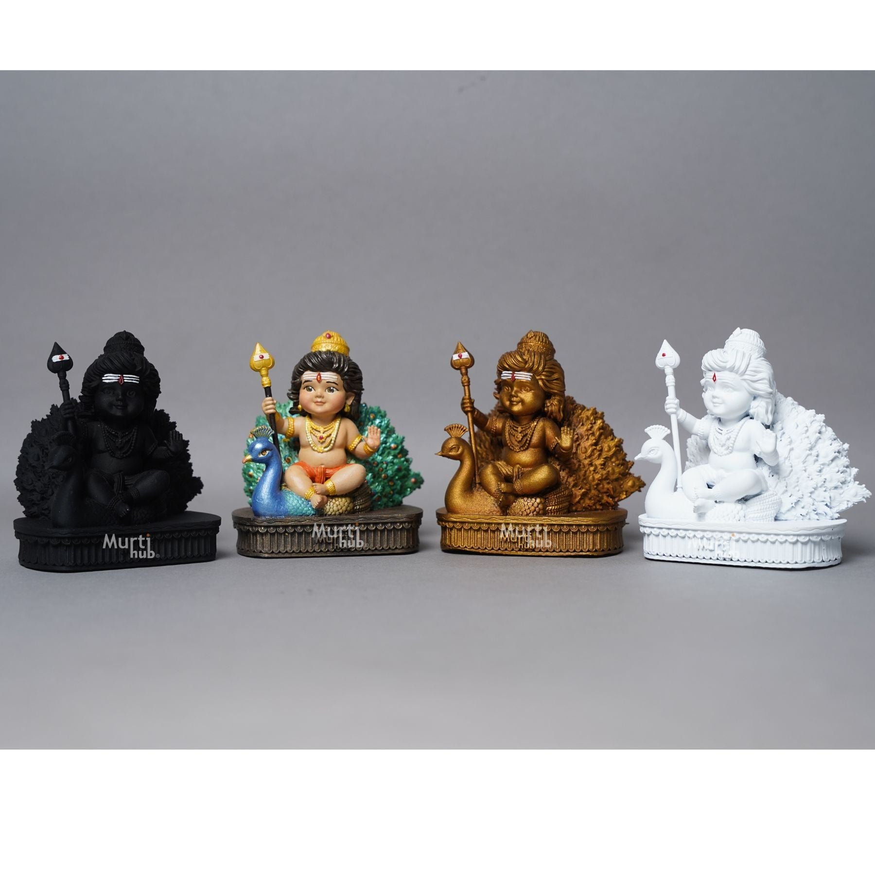 Baal Murugan – The Divine Protector Hand Painted