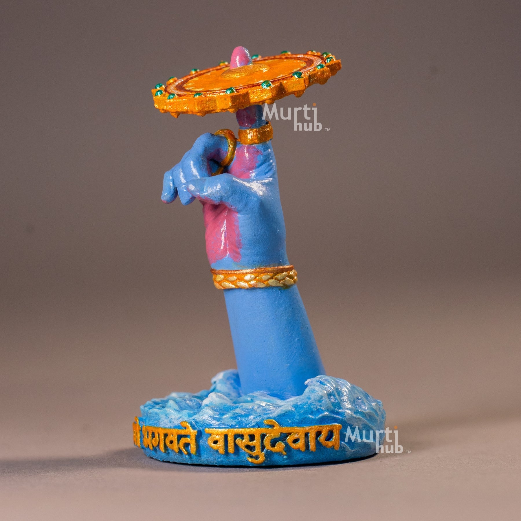 Vasudev’s Hand with Sudarshan Chakra – Divine Symbol of Protection & Dharma