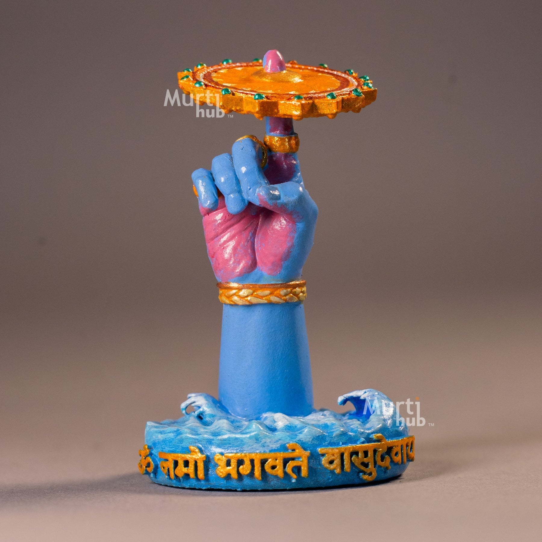 Vasudev’s Hand with Sudarshan Chakra – Divine Symbol of Protection & Dharma