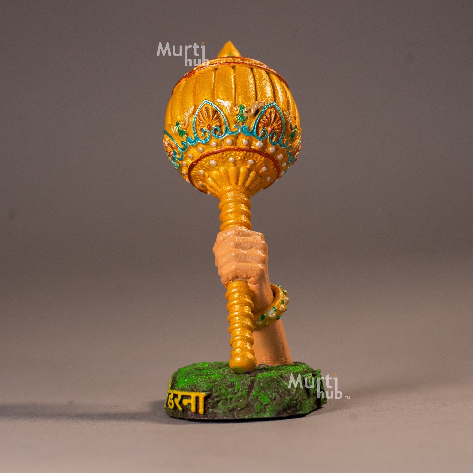Hanuman Ji’s Divine Gada Hand Idol – "Tum Rakshak Kaahu Ko Darna"