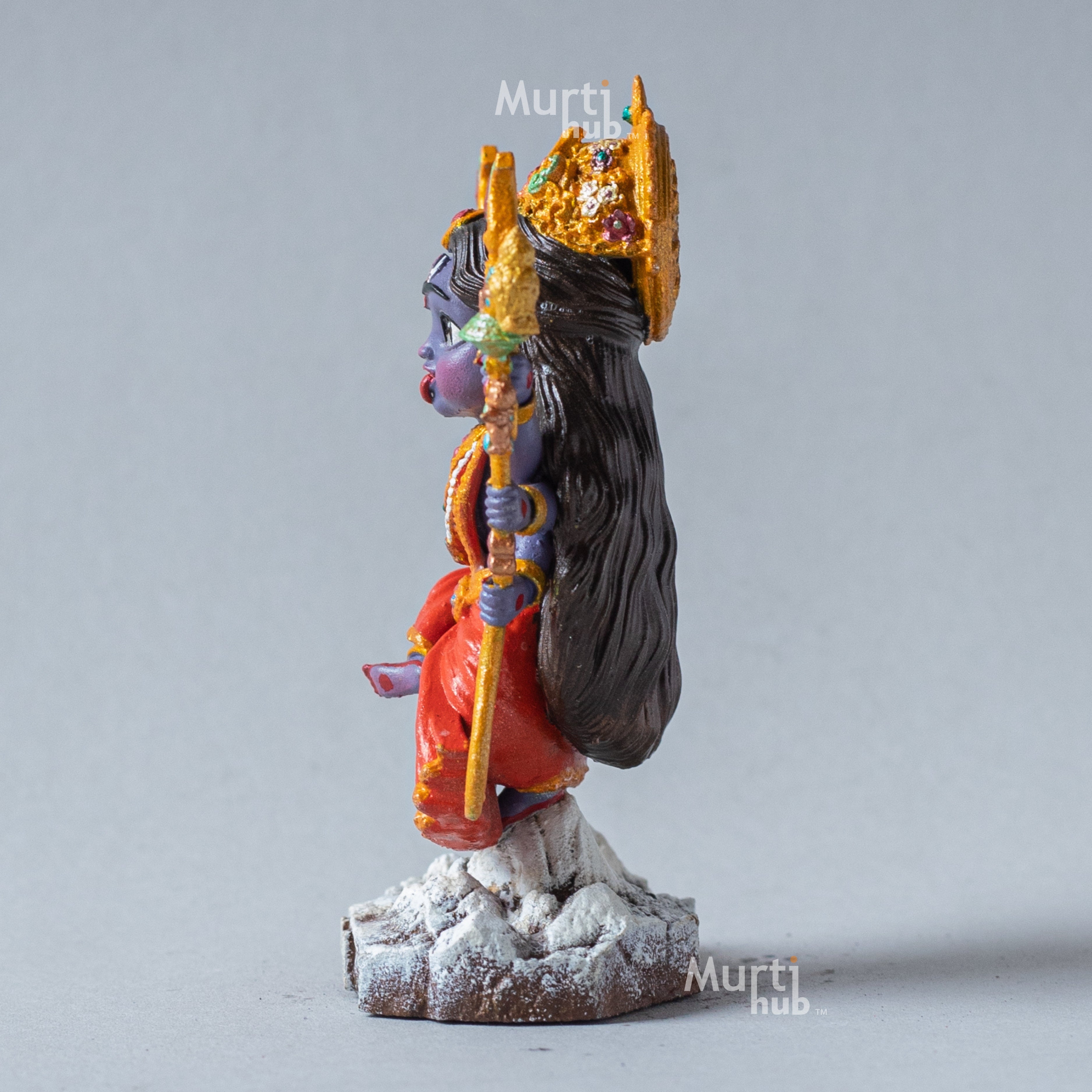 Baal Kaali Maa Idol – Hand-Painted Divine Feminine Power for Home & Protection